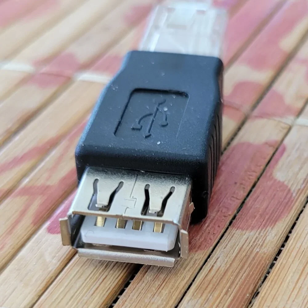 USB A Female to RJ-45 Male Adapter